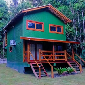 Fachada Pousada Recanto dos Macacos em Cumuruxatiba - BA